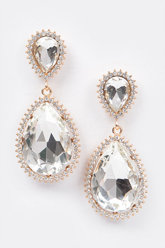 Crystal Drop Earrings