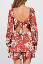 Floral Long Sleeve Dress