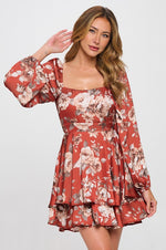 Floral Long Sleeve Dress