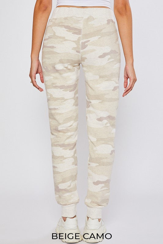 Buy Camouflage Print Relaxed Fit Jogger Pants Online at Best